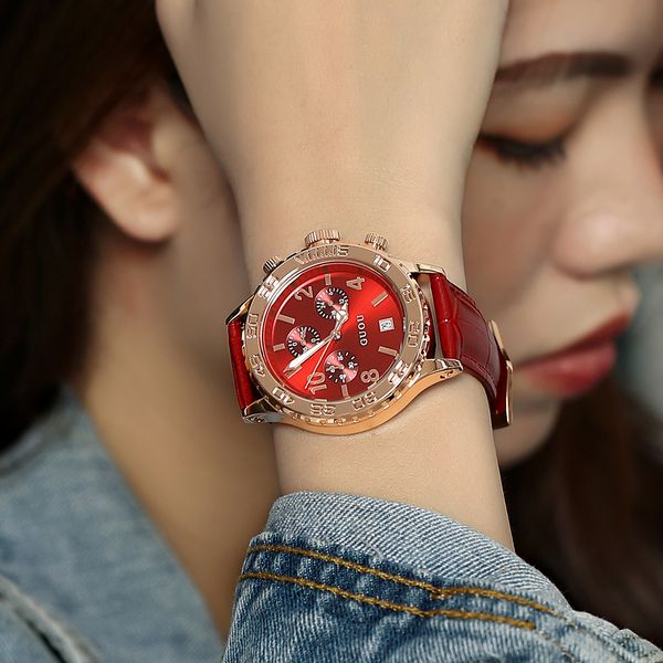 ancient european guou trend neutral large dial small three disc multifunctional quartz watch women's, Slivery;brown
ancient european guou trend neutral large dial small three disc multifunctional quartz watch women's, Slivery;brown