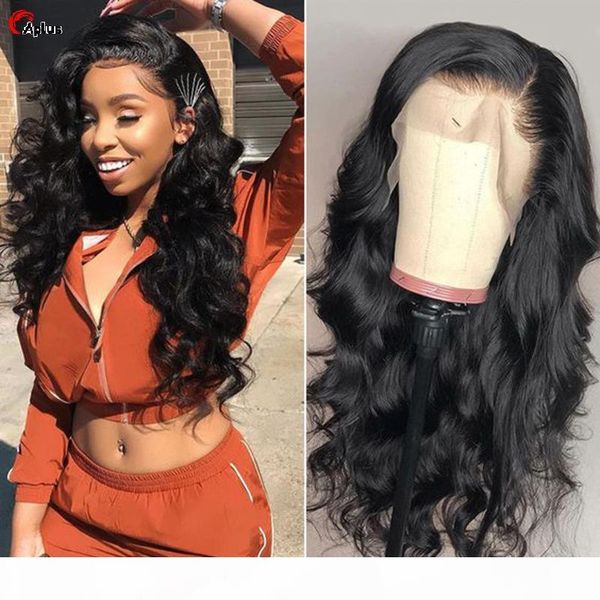 long body wave frontal human hair wigs 13x4 lace front brazilian remy bodywave wig pre plucked with baby hair for black women150, Black;brown
long body wave frontal human hair wigs 13x4 lace front brazilian remy bodywave wig pre plucked with baby hair for black women150, Black;brown