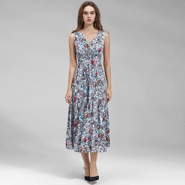 v-neck fashion 2021 spring new women's vintage elegant graffiti print party beach vest midi dress gh7p, Black;gray
v-neck fashion 2021 spring new women's vintage elegant graffiti print party beach vest midi dress gh7p, Black;gray