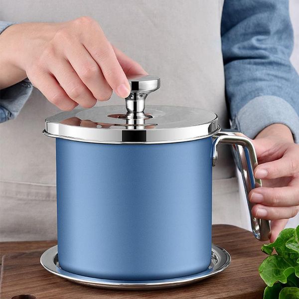 storage bottles & jars 1.3l large capacity bacon grease container frying oil keeper with fine mesh strainer ergonomic cooking sealed stainle
storage bottles & jars 1.3l large capacity bacon grease container frying oil keeper with fine mesh strainer ergonomic cooking sealed stainle
