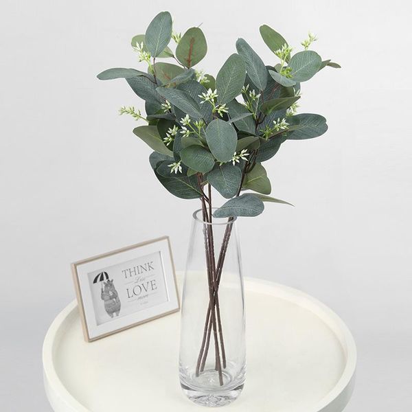 decorative flowers & wreaths 29cm artificial flower eucalyptus leaf cross-border spot plant wedding decoration
decorative flowers & wreaths 29cm artificial flower eucalyptus leaf cross-border spot plant wedding decoration