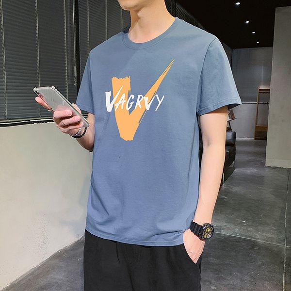 men's t shirts t-shirt summer round neck half t fashion brand large youth undergarment short sleeve, White;black
men's t shirts t-shirt summer round neck half t fashion brand large youth undergarment short sleeve, White;black