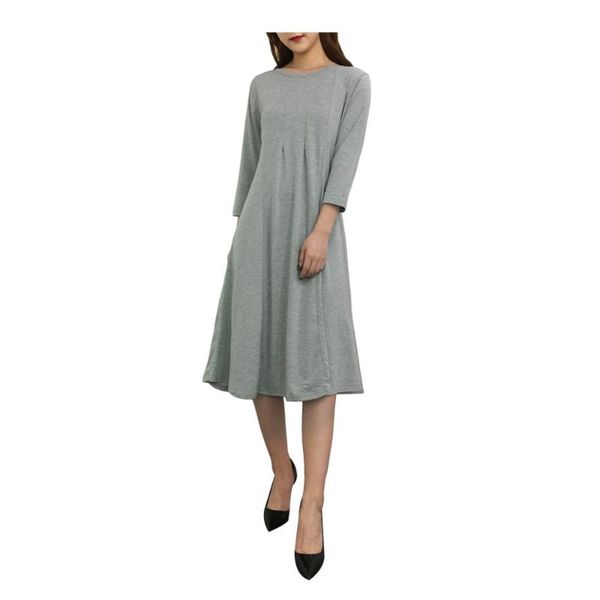 casual dresses women autumn vintage chiffon dress elegant long sleeve party fashion o-neck maxi 2021 winter plus size, Black;gray
casual dresses women autumn vintage chiffon dress elegant long sleeve party fashion o-neck maxi 2021 winter plus size, Black;gray