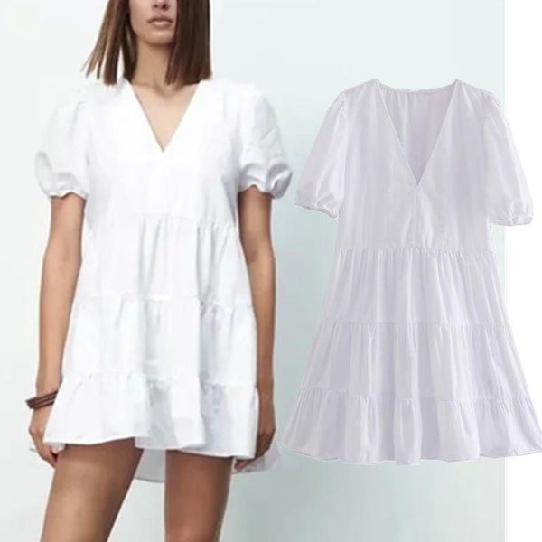 party dresses elmsk england style dress women fashion summer indie folk vintage white simple v-neck mini vestidos, White;black
party dresses elmsk england style dress women fashion summer indie folk vintage white simple v-neck mini vestidos, White;black