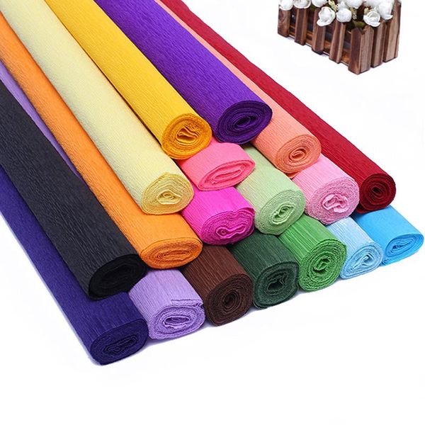 50*250cm/roll crepe paper diy flower making wrapping flower packing material paper craft wedding party decoration wrapping
50*250cm/roll crepe paper diy flower making wrapping flower packing material paper craft wedding party decoration wrapping