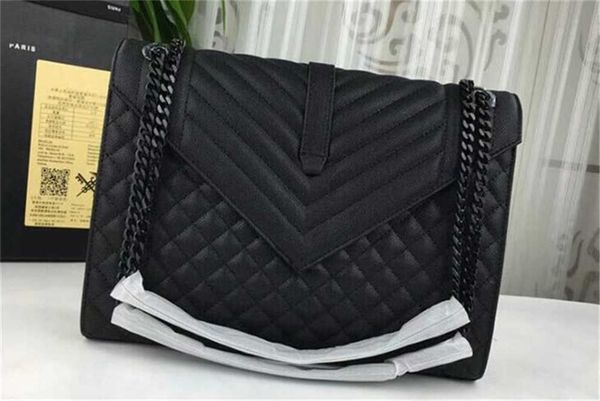 designer luxury bag large envelope bag 31cm black mixed textured leather calfskin grosgrain lining shoulder come with dust women's leat
designer luxury bag large envelope bag 31cm black mixed textured leather calfskin grosgrain lining shoulder come with dust women's leat