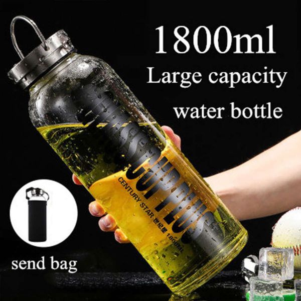 1.8l large capacity portable glass water bottl leakproof outdoor sports camping picnic bicycle cycling tour drink water bottle
1.8l large capacity portable glass water bottl leakproof outdoor sports camping picnic bicycle cycling tour drink water bottle
