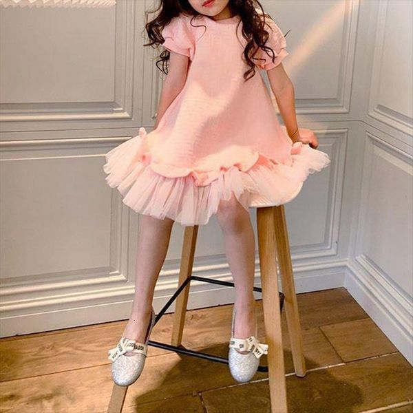 girls princess pink kids girl dresses spring and autumn sweet short sleeve elegant birthday party ball gown childrens sundress clothes, Red;yellow
girls princess pink kids girl dresses spring and autumn sweet short sleeve elegant birthday party ball gown childrens sundress clothes, Red;yellow