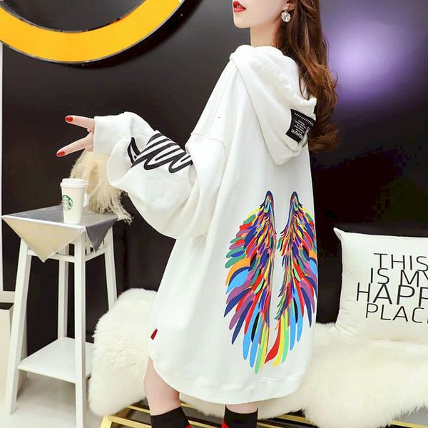 sweatpants with women's hoodies lazy korean style loose 2021 spring new fall rainbow-colored on the back streetwear wk5j, Black
sweatpants with women's hoodies lazy korean style loose 2021 spring new fall rainbow-colored on the back streetwear wk5j, Black