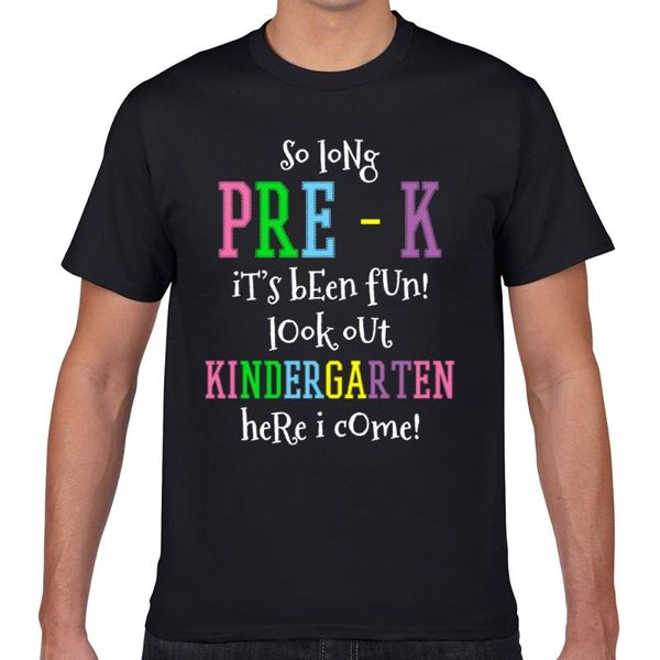 men's t-shirts t shirt men pre k graduation kindergarten vogue vintage geek cotton male tshirt xxxl, White;black
men's t-shirts t shirt men pre k graduation kindergarten vogue vintage geek cotton male tshirt xxxl, White;black