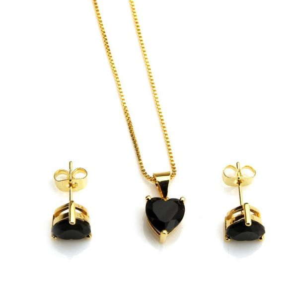 earrings & necklace funmode 2pcs gold color heart shape cz pendant jewelry sets for women wedding bridal accessories wholesale fs76, Silver
earrings & necklace funmode 2pcs gold color heart shape cz pendant jewelry sets for women wedding bridal accessories wholesale fs76, Silver