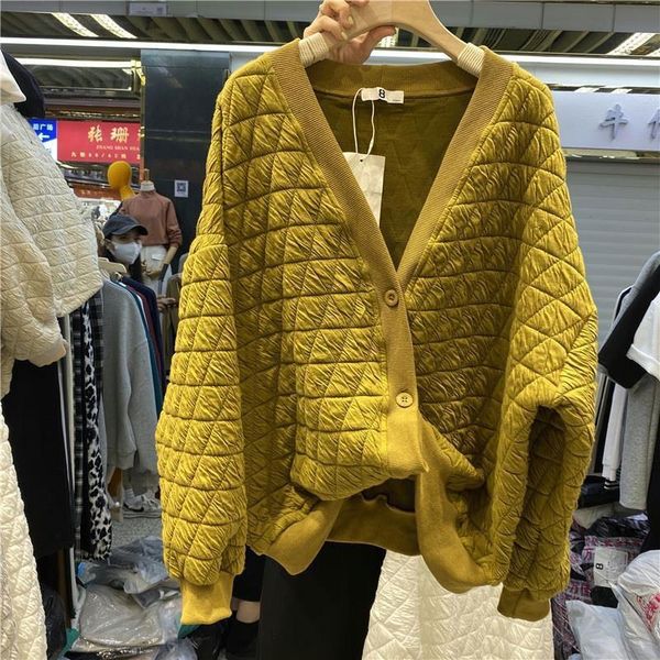 women's jackets 2021 autumn winter arts style women long sleeve loose single breasted all-matched casual cotton v-neck coats v615, Black;brown
women's jackets 2021 autumn winter arts style women long sleeve loose single breasted all-matched casual cotton v-neck coats v615, Black;brown