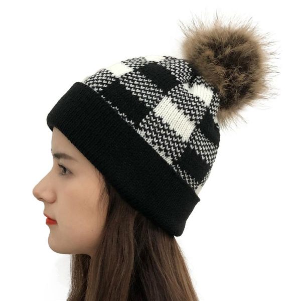 beanie/skull caps tohuiyan plaid beanies for women casual warm winter hat autumn outdoor bonnet skullies girls pompom gorro knitted hats, Blue;gray
beanie/skull caps tohuiyan plaid beanies for women casual warm winter hat autumn outdoor bonnet skullies girls pompom gorro knitted hats, Blue;gray