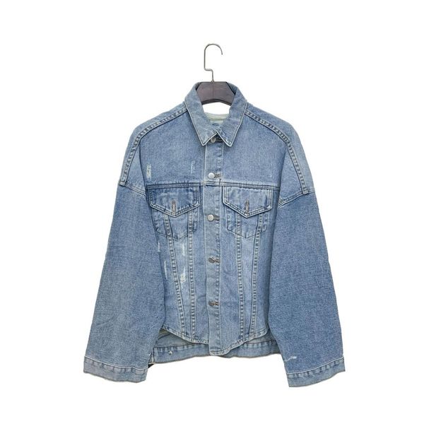 2021 new men's fashion, old hole, jacket, loose, irregular washing, casual jeans jacket 8gxj, Black;brown
2021 new men's fashion, old hole, jacket, loose, irregular washing, casual jeans jacket 8gxj, Black;brown