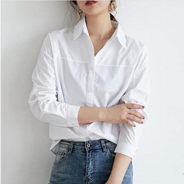 spring summer women office lady formal button down long sleeve school blouse cotton soft casual white shirt women's blouses & shirts
spring summer women office lady formal button down long sleeve school blouse cotton soft casual white shirt women's blouses & shirts
