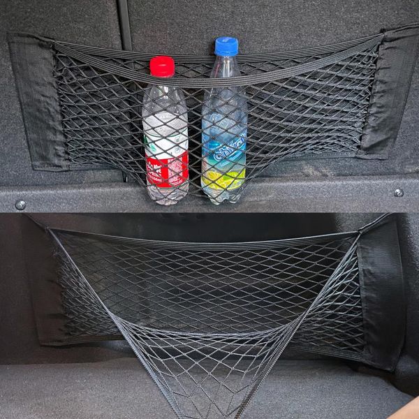 car organizer rear net trunk seat back mesh elastic string magic sticker universal storage bag holder pocket cage auto luggage
car organizer rear net trunk seat back mesh elastic string magic sticker universal storage bag holder pocket cage auto luggage