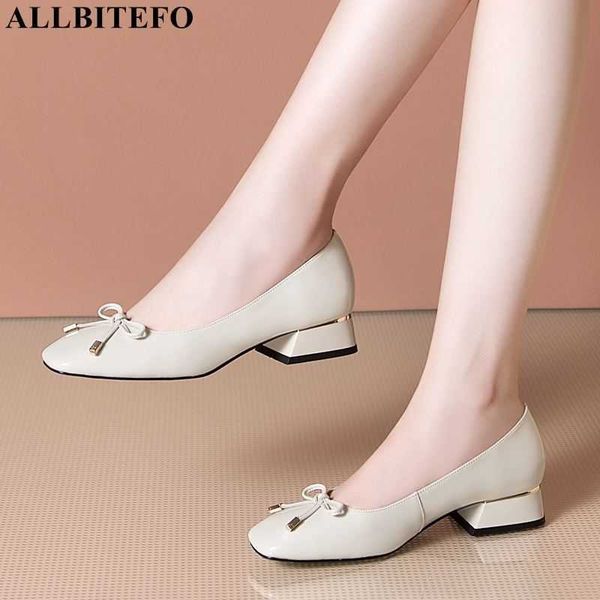 allbitefo bowtie genuine leather thick heels women shoes low-heeled comfortable woemn heels office ladies shoes size:33-42 210611, Black
allbitefo bowtie genuine leather thick heels women shoes low-heeled comfortable woemn heels office ladies shoes size:33-42 210611, Black