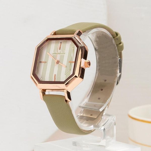 wristwatches fashion stripe small square women's watches for lady female elegant casual leather strap watch sudent quartz wristwatch gi, Slivery;brown
wristwatches fashion stripe small square women's watches for lady female elegant casual leather strap watch sudent quartz wristwatch gi, Slivery;brown