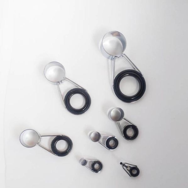 by dhl 200set 7pcs/set fishing rod guides ring set raft fishing repair accessories
by dhl 200set 7pcs/set fishing rod guides ring set raft fishing repair accessories