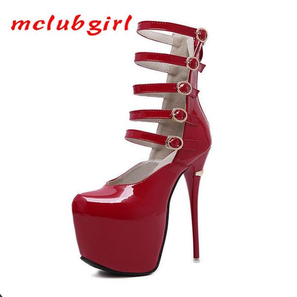 mclubgirl spring new roman women's shoes thin heel korean fashion high heels single shoes high heels nightclub 16cm, Black
mclubgirl spring new roman women's shoes thin heel korean fashion high heels single shoes high heels nightclub 16cm, Black
