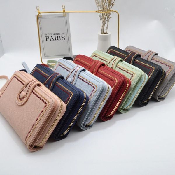 fashion ladies handbag embroidered wallet women trendy long mobile phone bag porte monnaie femme carteras de mujer wallets1, Red;black
fashion ladies handbag embroidered wallet women trendy long mobile phone bag porte monnaie femme carteras de mujer wallets1, Red;black