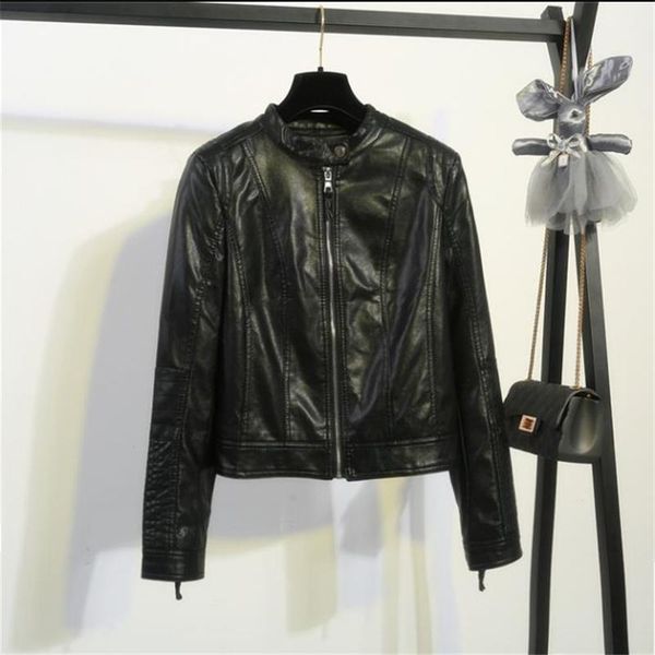women's jackets female fall oversize leather jacket pu motorcycle veste coat lady coats woman spring plus size slim, Black;brown
women's jackets female fall oversize leather jacket pu motorcycle veste coat lady coats woman spring plus size slim, Black;brown