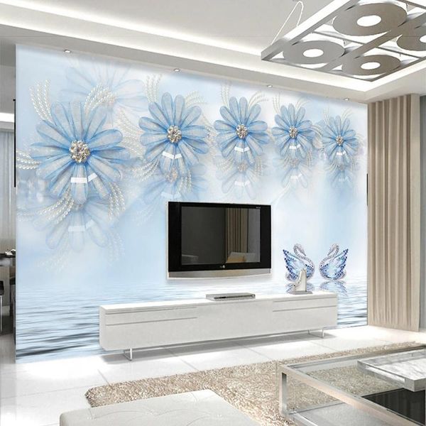 wallpapers custom po wallpaper 3d blue small fresh silk jewelry tv background wall painting bedroom papel de parede fresco tapety sticke
wallpapers custom po wallpaper 3d blue small fresh silk jewelry tv background wall painting bedroom papel de parede fresco tapety sticke