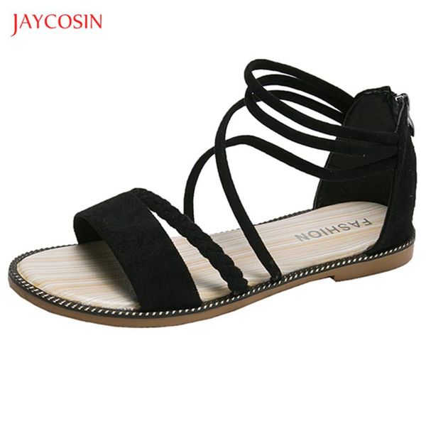 sandals jaycosin fashion gladiator shoes women 2021 summer solid cross tied flat open toe cover heels zipper sexy, Black
sandals jaycosin fashion gladiator shoes women 2021 summer solid cross tied flat open toe cover heels zipper sexy, Black