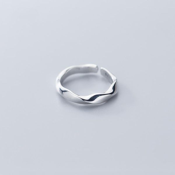 cluster rings 925 solid sterling silver korean fashion twist wave open ring adjustable size temperament jewelry for women girls lady gift, Golden;silver
cluster rings 925 solid sterling silver korean fashion twist wave open ring adjustable size temperament jewelry for women girls lady gift, Golden;silver