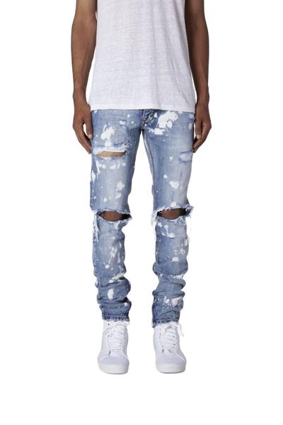 men's jeans high-end pants pencil offset printing hole mens fashion slim light blue men clothing
men's jeans high-end pants pencil offset printing hole mens fashion slim light blue men clothing