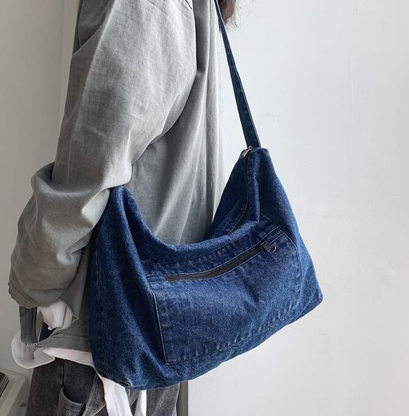 2021 new denim canvas bag japanese and korean female student shoulder bag simple messenger bag
2021 new denim canvas bag japanese and korean female student shoulder bag simple messenger bag