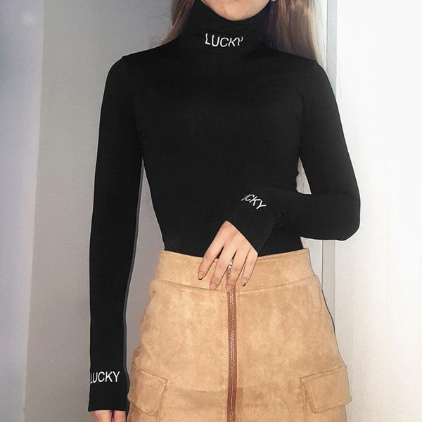 women's blouses & shirts feitong fashion women exposure of navel long sleeve turtleneck shirt blouse, White
women's blouses & shirts feitong fashion women exposure of navel long sleeve turtleneck shirt blouse, White