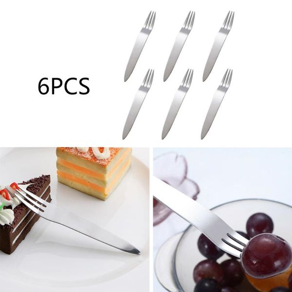 6pcs stainless steel cocktail dessert fork tasting cake fruit forks tableware silver fork 2021 new
6pcs stainless steel cocktail dessert fork tasting cake fruit forks tableware silver fork 2021 new