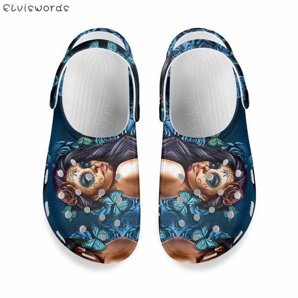 slippers elviswords calavera girl floral print summer wading for women ladies breathable outdoor swimming beach shoes sandal, Black
slippers elviswords calavera girl floral print summer wading for women ladies breathable outdoor swimming beach shoes sandal, Black