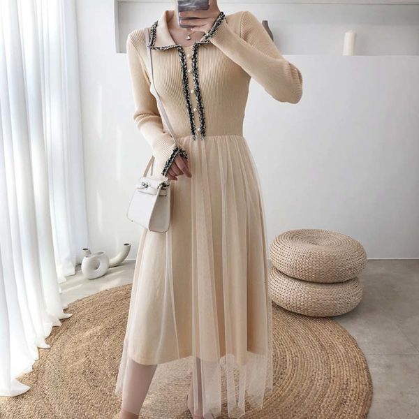 Play Midi Winter Dress Knit Sewing Gown Elegant Cork Long Lady Femme Kbe3, Black;gray
Play Midi Winter Dress Knit Sewing Gown Elegant Cork Long Lady Femme Kbe3, Black;gray