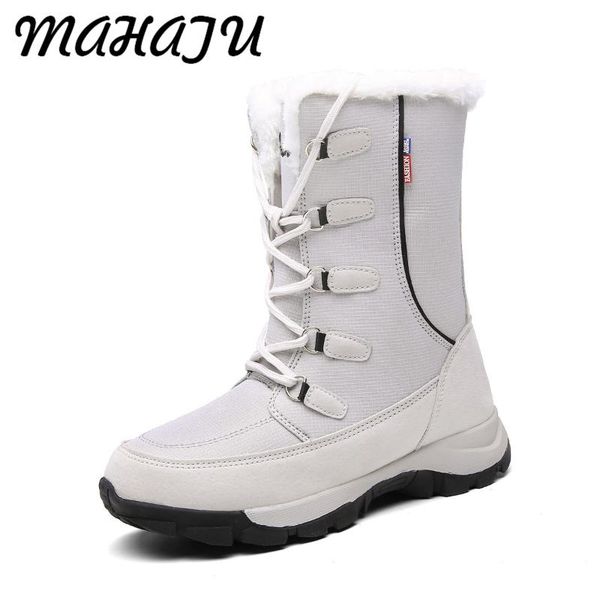 boots 2021 winter waterproof women snow women's shoes for woman booties mid-calf warm fur plush velvet russia big size 41 42, Black
boots 2021 winter waterproof women snow women's shoes for woman booties mid-calf warm fur plush velvet russia big size 41 42, Black
