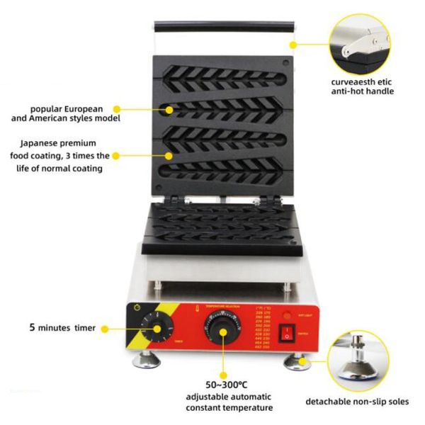 commercial stainless steel lolly waffle maker with factory price for sale, high efficiency electric bakery pinetree machine
commercial stainless steel lolly waffle maker with factory price for sale, high efficiency electric bakery pinetree machine