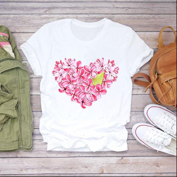 womens t shirts ladies kawaii sweet love heart valentine flower floral women print ladies t graphic female tee t shirt, White
womens t shirts ladies kawaii sweet love heart valentine flower floral women print ladies t graphic female tee t shirt, White