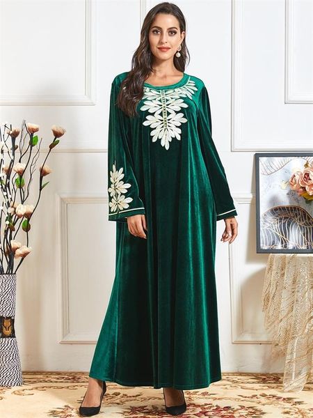 casual dresses turkey velvet dress women plus size abaya embroiedry maxi winter 2021 ethnic o neck long sleeve arabic islamic clothing, Black;gray
casual dresses turkey velvet dress women plus size abaya embroiedry maxi winter 2021 ethnic o neck long sleeve arabic islamic clothing, Black;gray