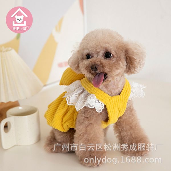 only pet town * fat bow pumpkin skirt cloth cat and dog teddy bear coat strap
only pet town * fat bow pumpkin skirt cloth cat and dog teddy bear coat strap