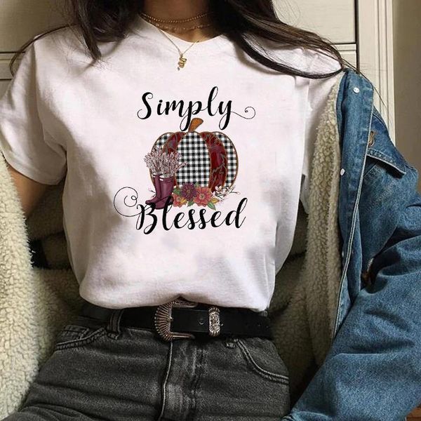 women print graphic plaid letter cute 90s pumpkin thanksgiving autumn halloween lady shirt womens tees female t t-shirt, White
women print graphic plaid letter cute 90s pumpkin thanksgiving autumn halloween lady shirt womens tees female t t-shirt, White