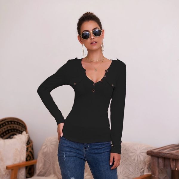 2021 new v-neck solid t-shirt vetement femme fashionlong sleeve woman clothes pullover elegant tshirts women ropa mujer fqiu, White
2021 new v-neck solid t-shirt vetement femme fashionlong sleeve woman clothes pullover elegant tshirts women ropa mujer fqiu, White