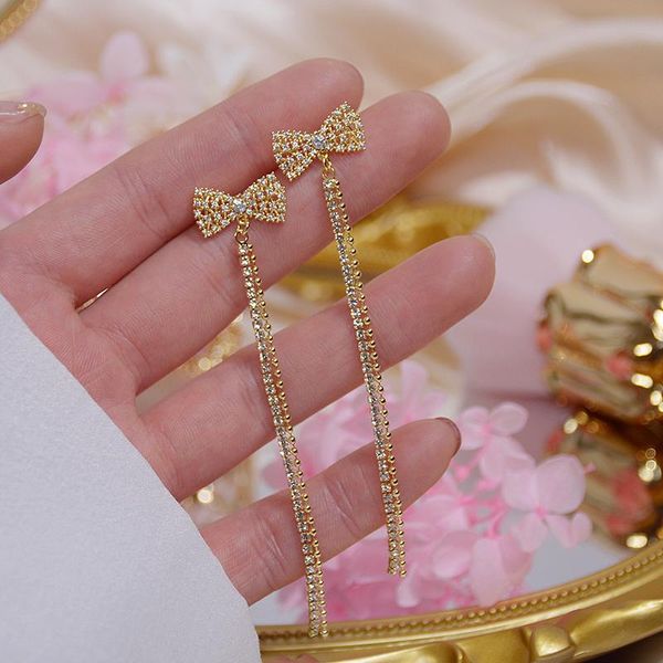 stud luxury cubic zircon cz knot earrings for women japanese&korea style 14k real gold elegant long tassel, Golden;silver
stud luxury cubic zircon cz knot earrings for women japanese&korea style 14k real gold elegant long tassel, Golden;silver