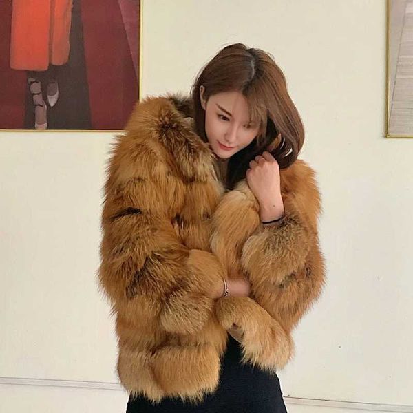 women's fur & faux 2021 luxury red hooded coats women winter warm outerwear genuine thick short coat, Black
women's fur & faux 2021 luxury red hooded coats women winter warm outerwear genuine thick short coat, Black