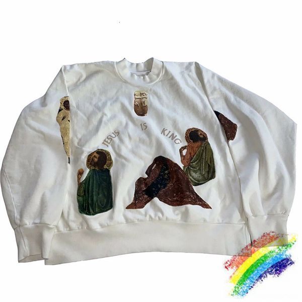2021 new kanye west uma pea sem costura sweatshirts crewneck homens mulher 1:1 de alta qualidade jesus rei hoodie 73ca, Black
2021 new kanye west uma pea sem costura sweatshirts crewneck homens mulher 1:1 de alta qualidade jesus rei hoodie 73ca, Black