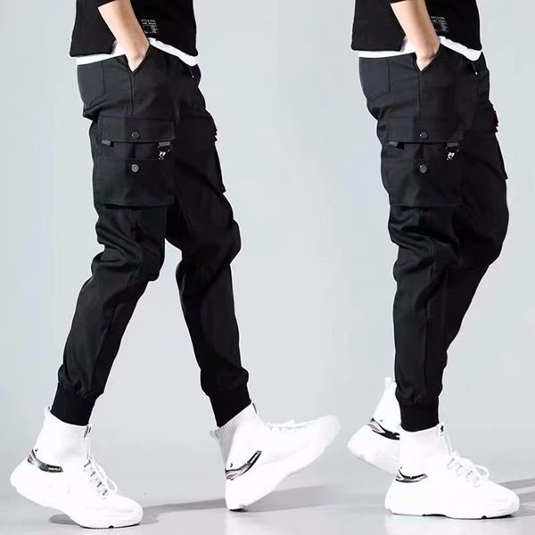 2023 hip hop men pantalones hombre high street kpop casual cargo pants with many pockets joggers modis streetwear trousers harajuku, Black
2023 hip hop men pantalones hombre high street kpop casual cargo pants with many pockets joggers modis streetwear trousers harajuku, Black