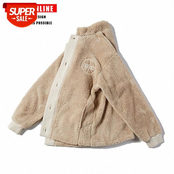 tkpa men's and women's contrasting color japanese retro workwear outdoor jacket thick lamb velvet #dj1u, Black;brown
tkpa men's and women's contrasting color japanese retro workwear outdoor jacket thick lamb velvet #dj1u, Black;brown