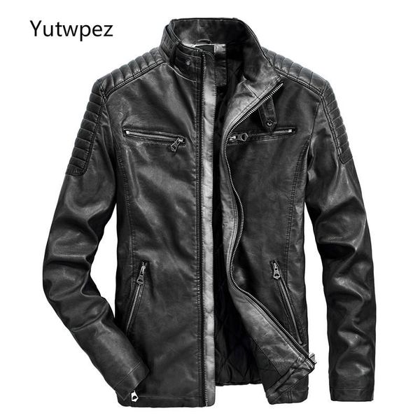 men's jackets 2021 yutwpez leather jacket male motorcycle street business style distressed winter coat, Black;brown
men's jackets 2021 yutwpez leather jacket male motorcycle street business style distressed winter coat, Black;brown