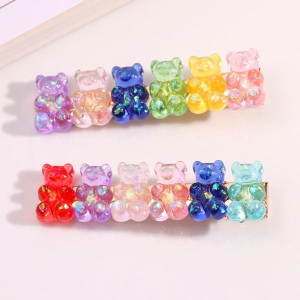 hair clips & barrettes cute jelly gummy bear candy color hairpins barrette for women colorful clip headwear hairpin duckbill, Golden;silver
hair clips & barrettes cute jelly gummy bear candy color hairpins barrette for women colorful clip headwear hairpin duckbill, Golden;silver