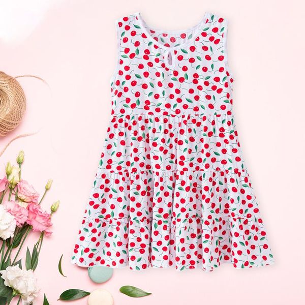 girl's dresses toddler kids baby girl summer dress children flower print sleeveless princess prinsessenjurken meisjes, Red;yellow
girl's dresses toddler kids baby girl summer dress children flower print sleeveless princess prinsessenjurken meisjes, Red;yellow
